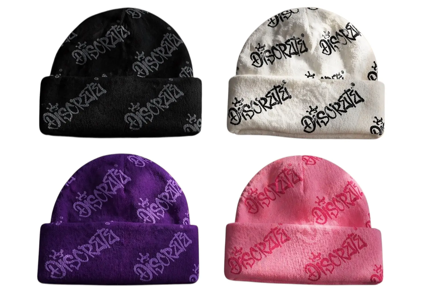Discrete Knitted Beanie Back